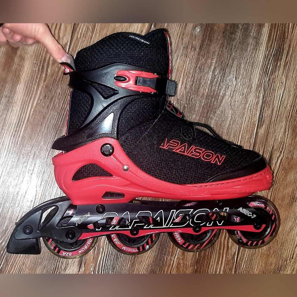 Papaison Large Adjustable Inline Skates / Rollerb… - image 8